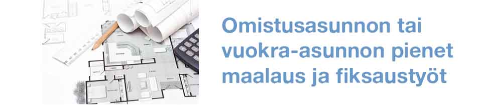 Vuokra-asunnon, omistusasunnon ja huoneen pintaremontti Jelpperi